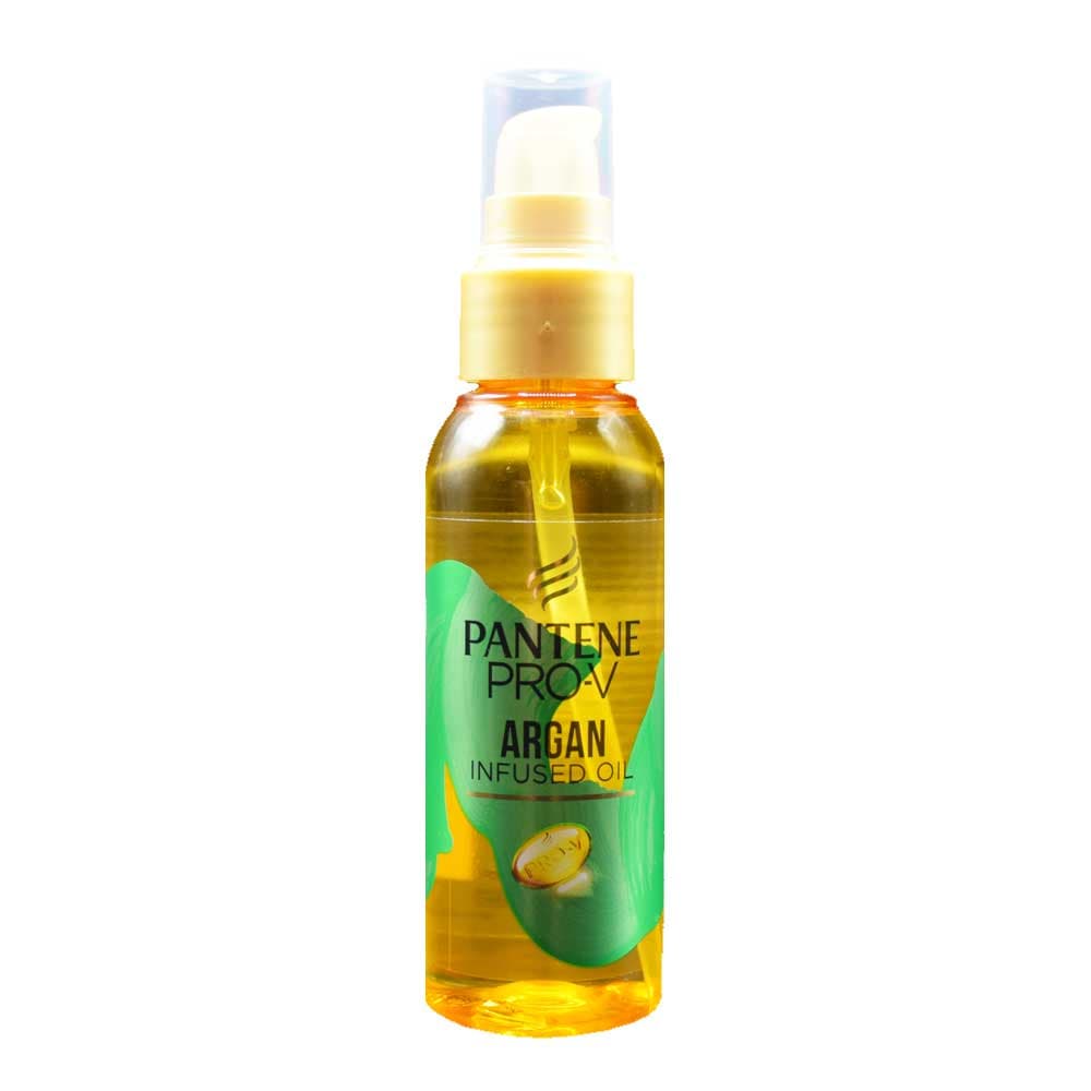 سرم مو پنتن PANTENE اصل آلمان مدل روغن آرگان حجم 100 میلی — تصویر ۴