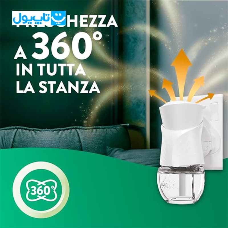 دستگاه خوشبوکننده هوای برقی ایر ویک Air Wick با رایحه وانیل — تصویر ۹