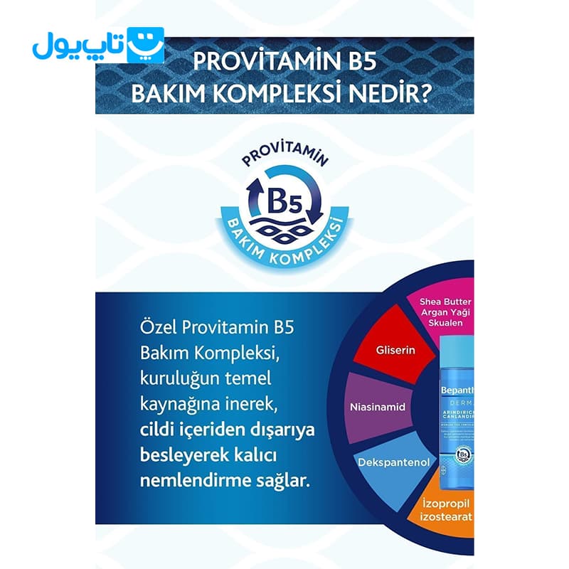 ژل پاک کننده صورت بپانتول Bepanthol مدل Derma احیا کننده حجم 200 میلی لیتر — تصویر ۶