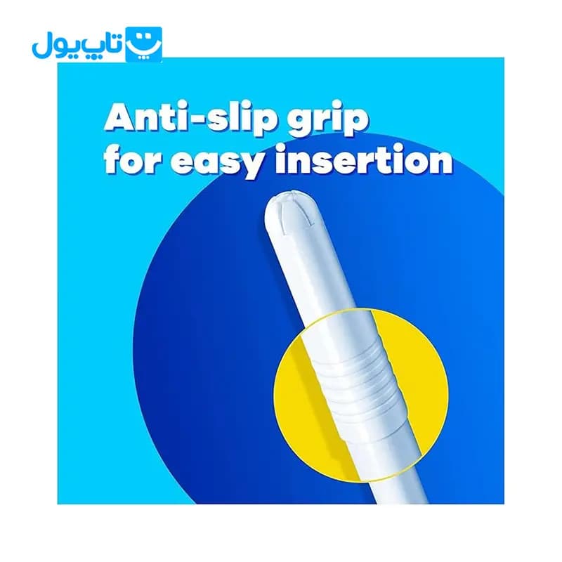 تامپون تامپکس Tampax مدل Super سه قطره با قدرت جذب بالا 20 عددی — تصویر ۴