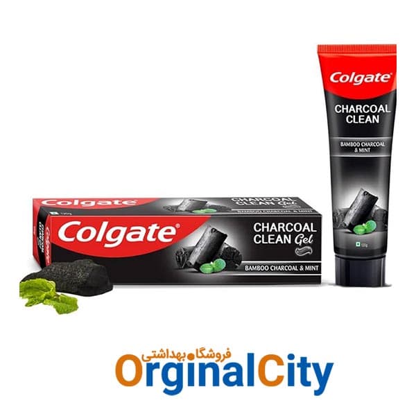 خمیر دندان کلگیت Colgate زغال بامبو و نعنا