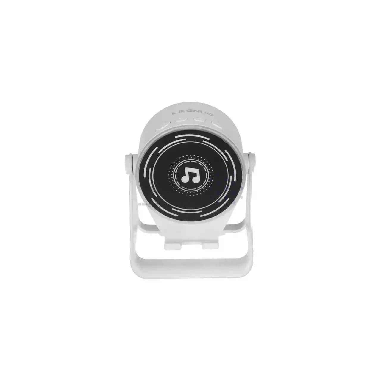 اسپیکر بی سیم و هولدر گوشی موبایل Likenuo مدل LX-21 – سفید — تصویر ۴