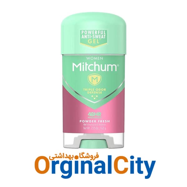 استیک ضد تعریق زنانه میچام مدل Powder Fresh حجم 63 گرم