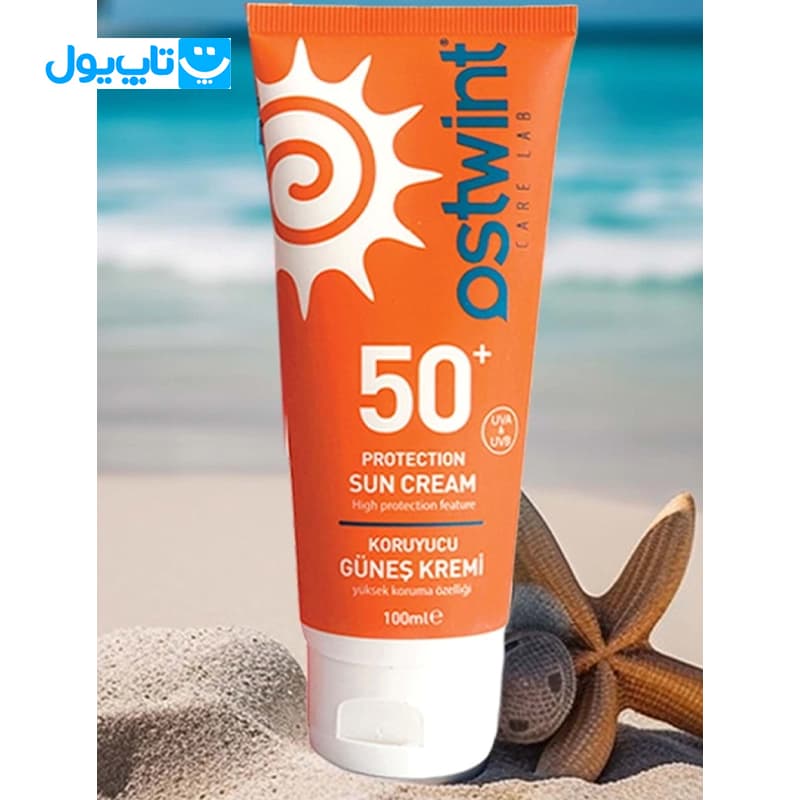 کرم ضد آفتاب استوینت Ostwint با SPF 50 حجم 100 میلی لیتر — تصویر ۳