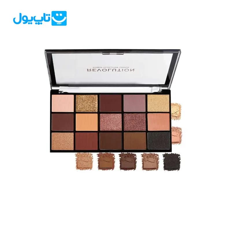 پالت سایه چشم رولوشن Revolution مدل Velvet Rose — تصویر ۱۱