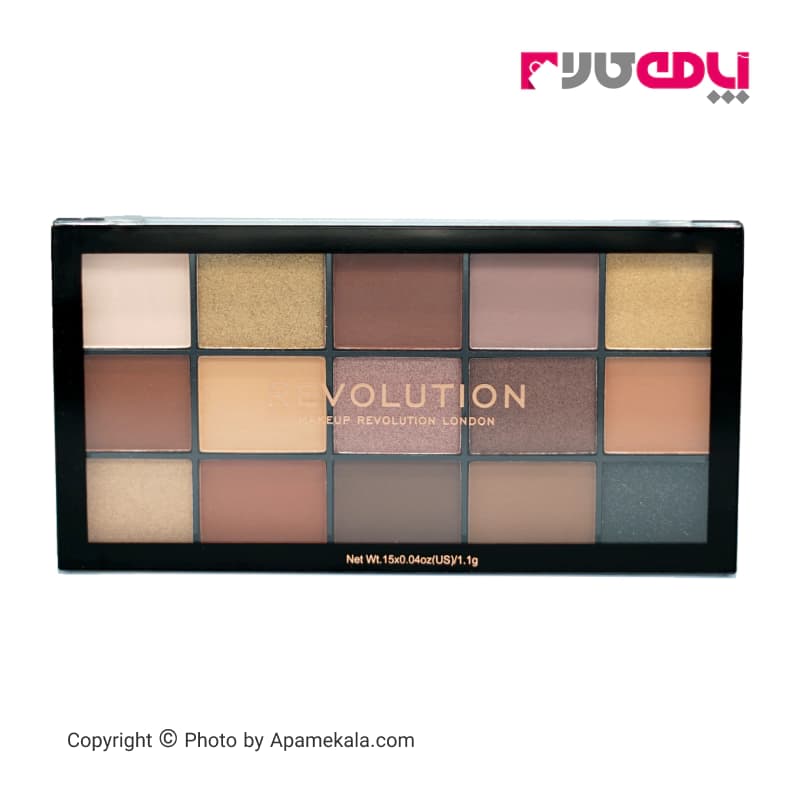 پالت سایه چشم رولوشن Revolution مدل Velvet Rose — تصویر ۷