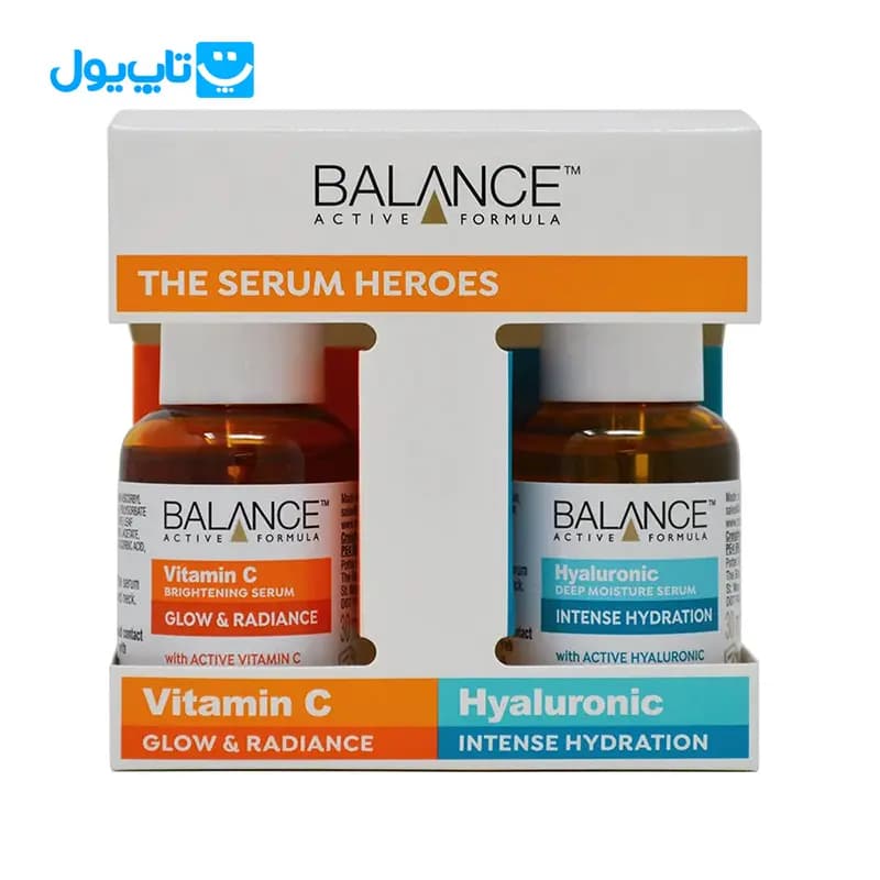 پک ویتامین سی و هیالورونیک اسید بالانس BALANCE — تصویر ۲