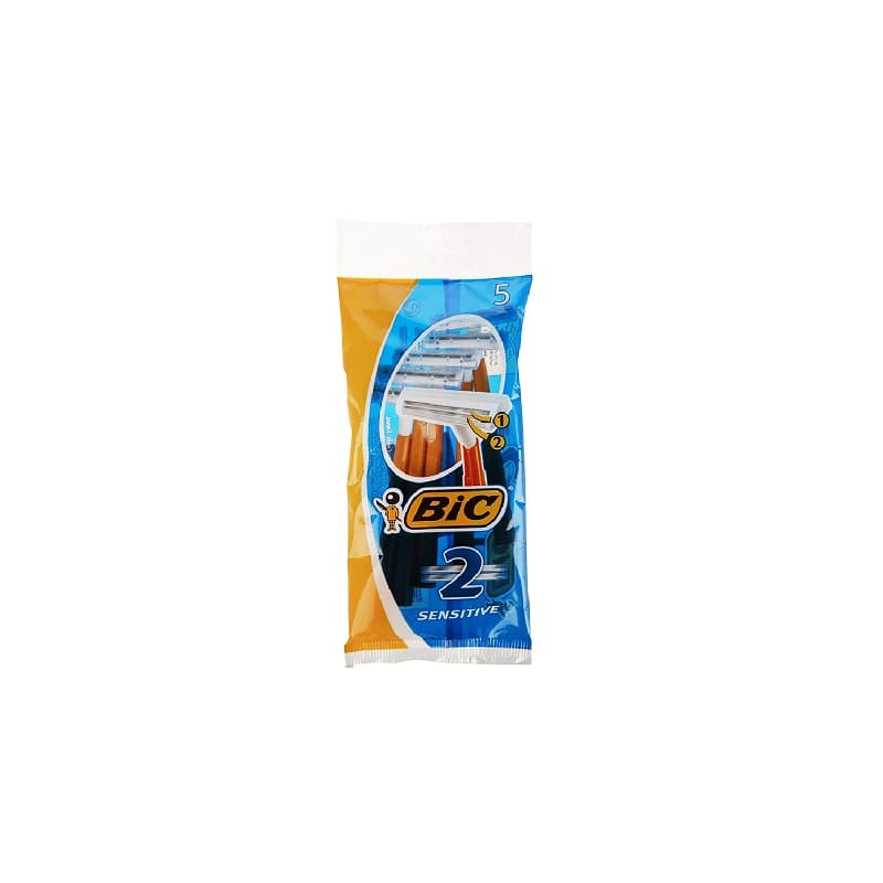 خودتراش بیک مدل 2 Sensitive بسته 5 عددی