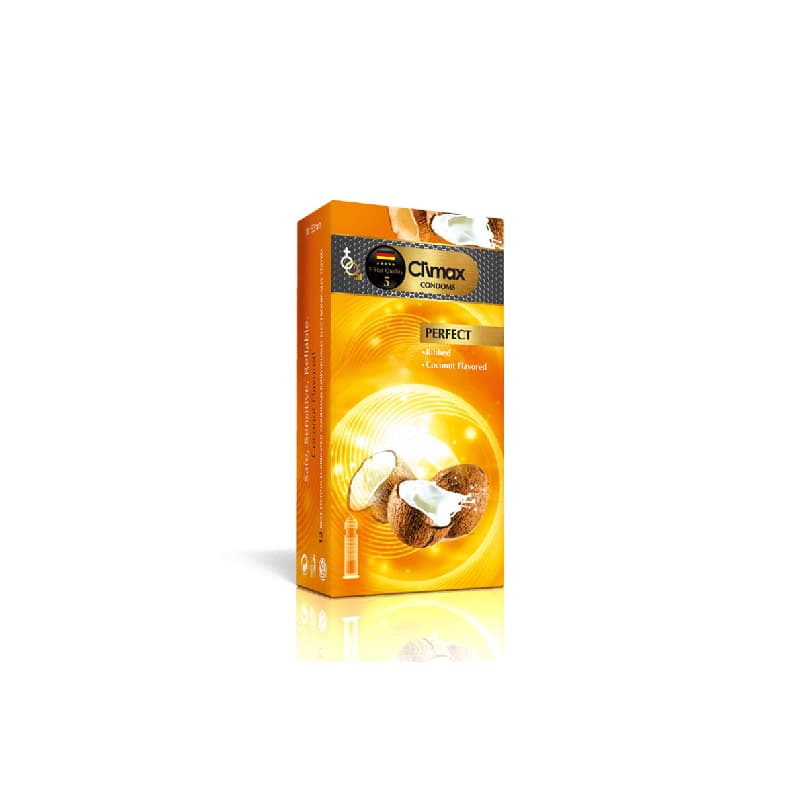 کاندوم کلایمکس مدل PERFECT بسته 12 عددی — تصویر ۲