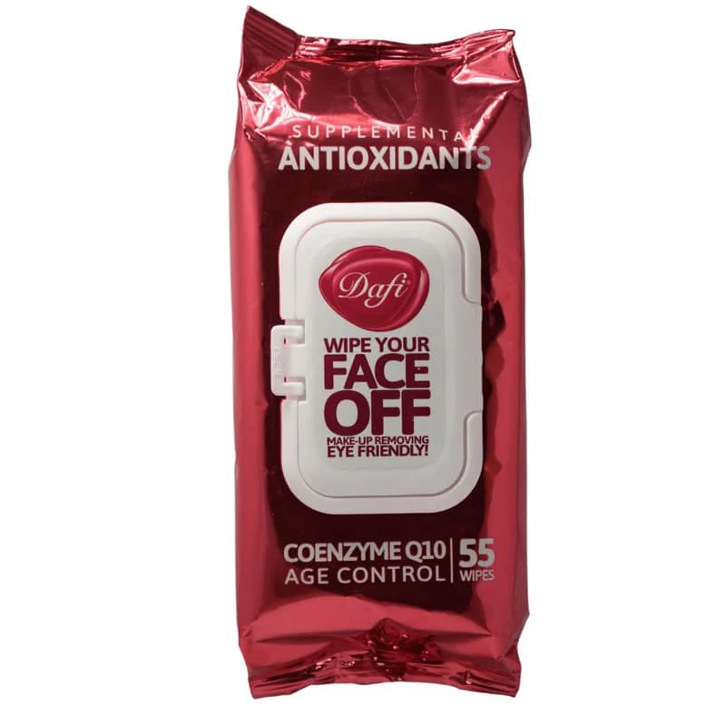 دستمال مرطوب دافی مدل Antioxidant بسته 55 عددی