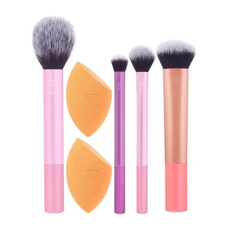ست برس آرایشی ریل تکنیکس مدل Everyday Essentials به همراه پد آرایشی مجموعه 6 عددی — تصویر ۳