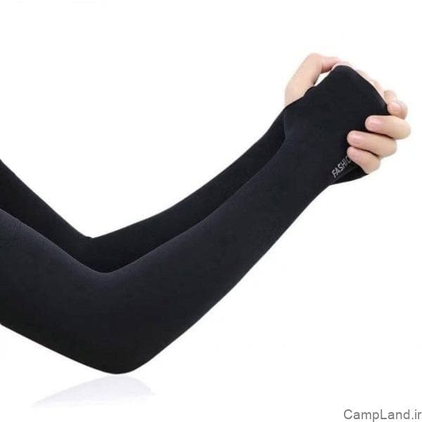ساق دست ورزشی فینگردار Let’s Slim
