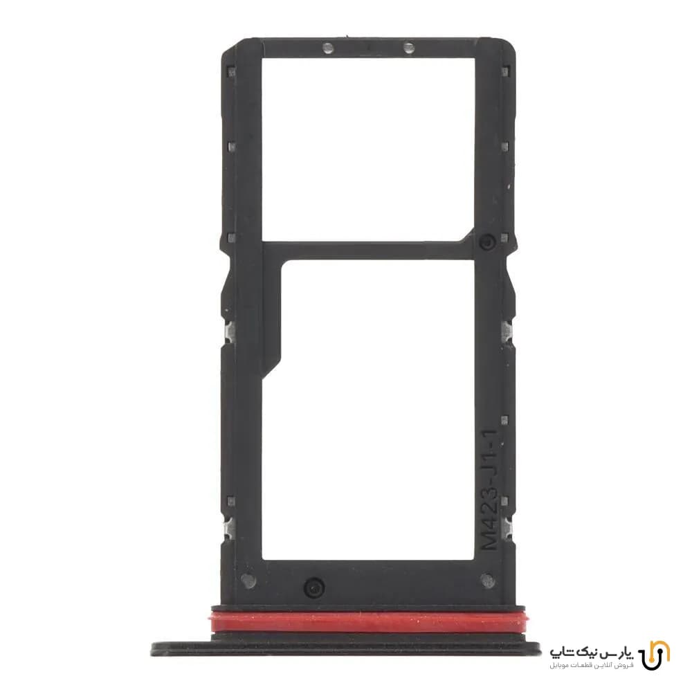 SIM TRY HOLDER HONOR HONOR X6A MIDNIGHT BLACK ORG خشاب سیم کارت هانر مشکی براق