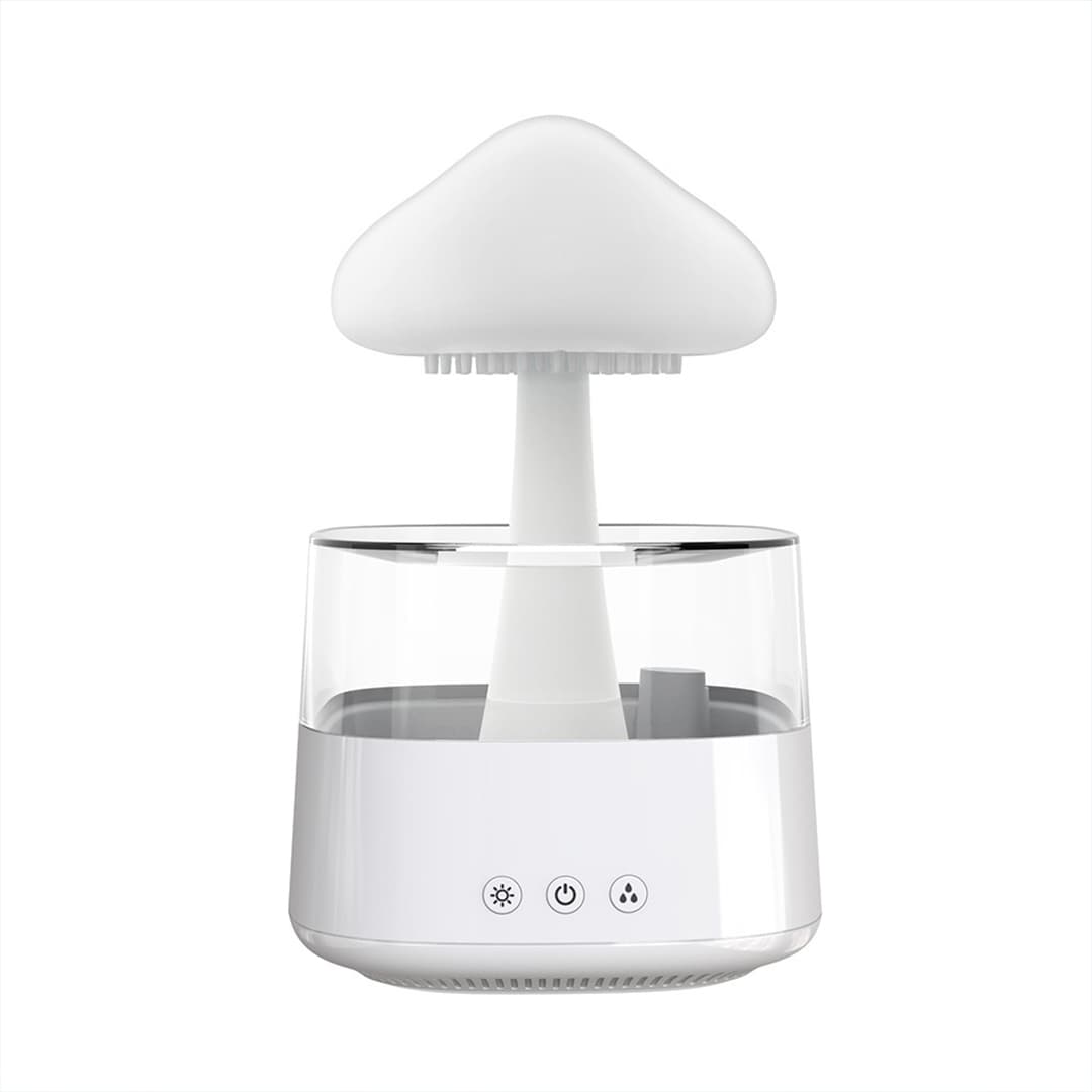بخور سرد و چراغ خواب شبیه ساز بارون قارچی Aroma Diffuser
