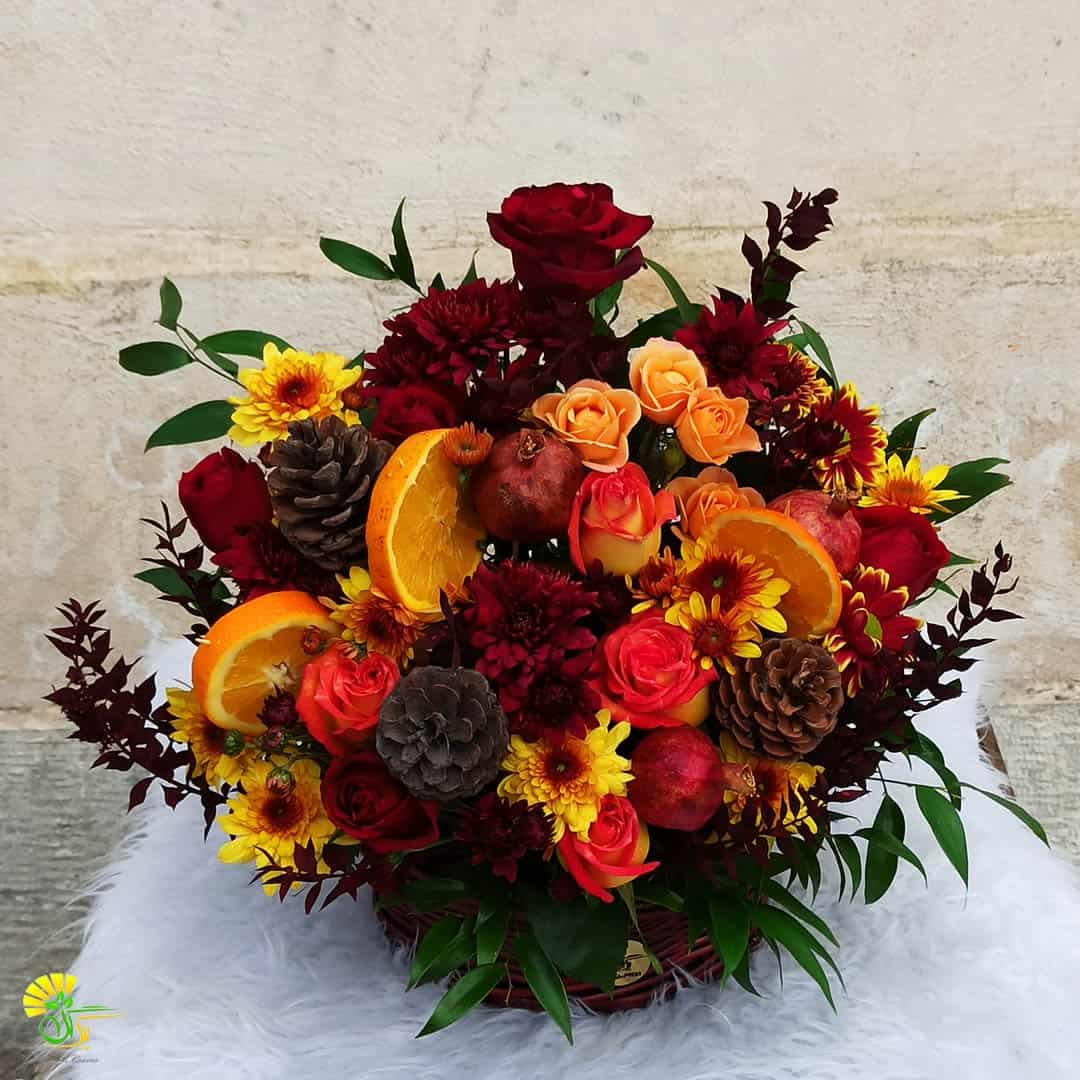 باکس گل یلدا کد y10