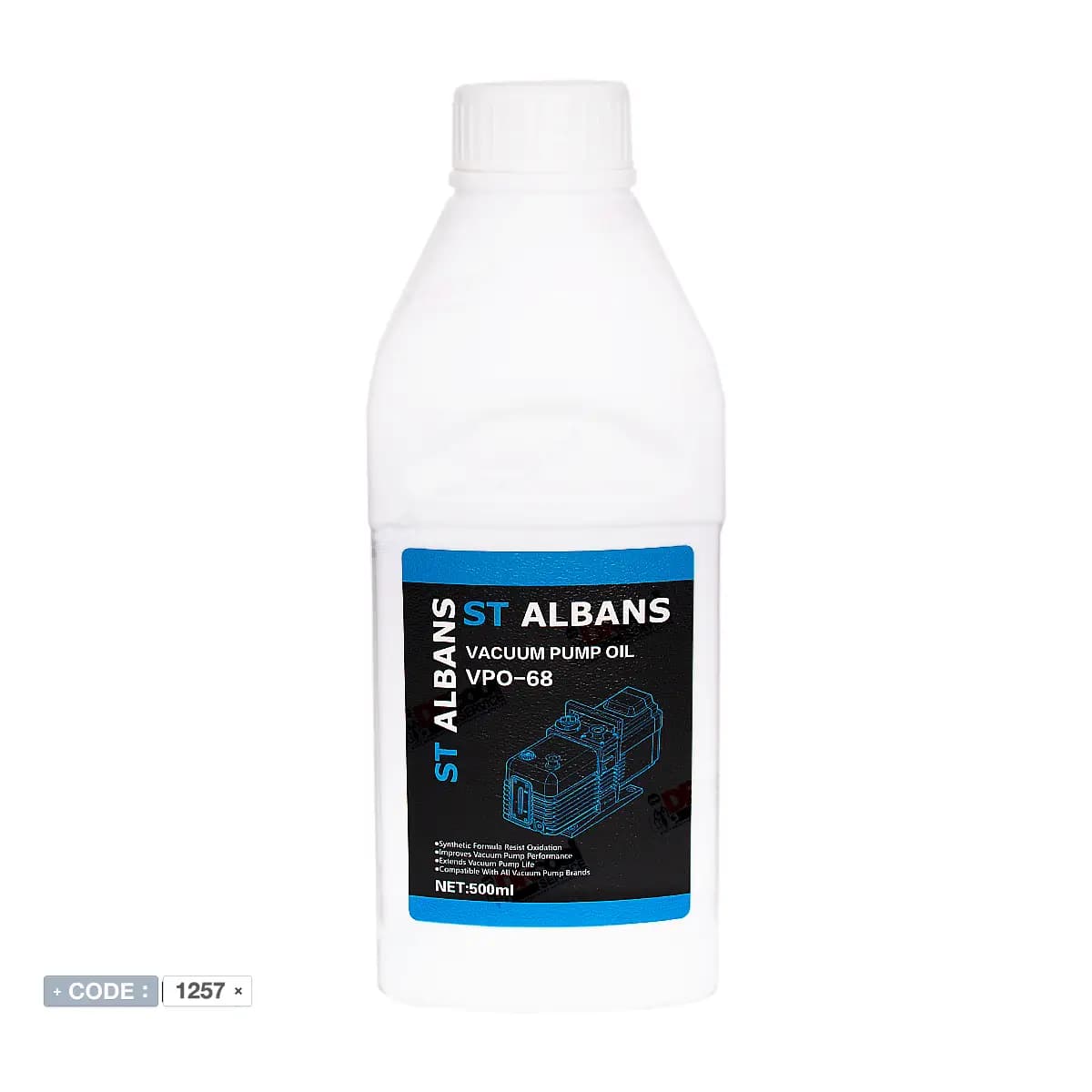 روغن پمپ وکیوم VPO-68 حجم 500 میلی لیتر برند STALBANS