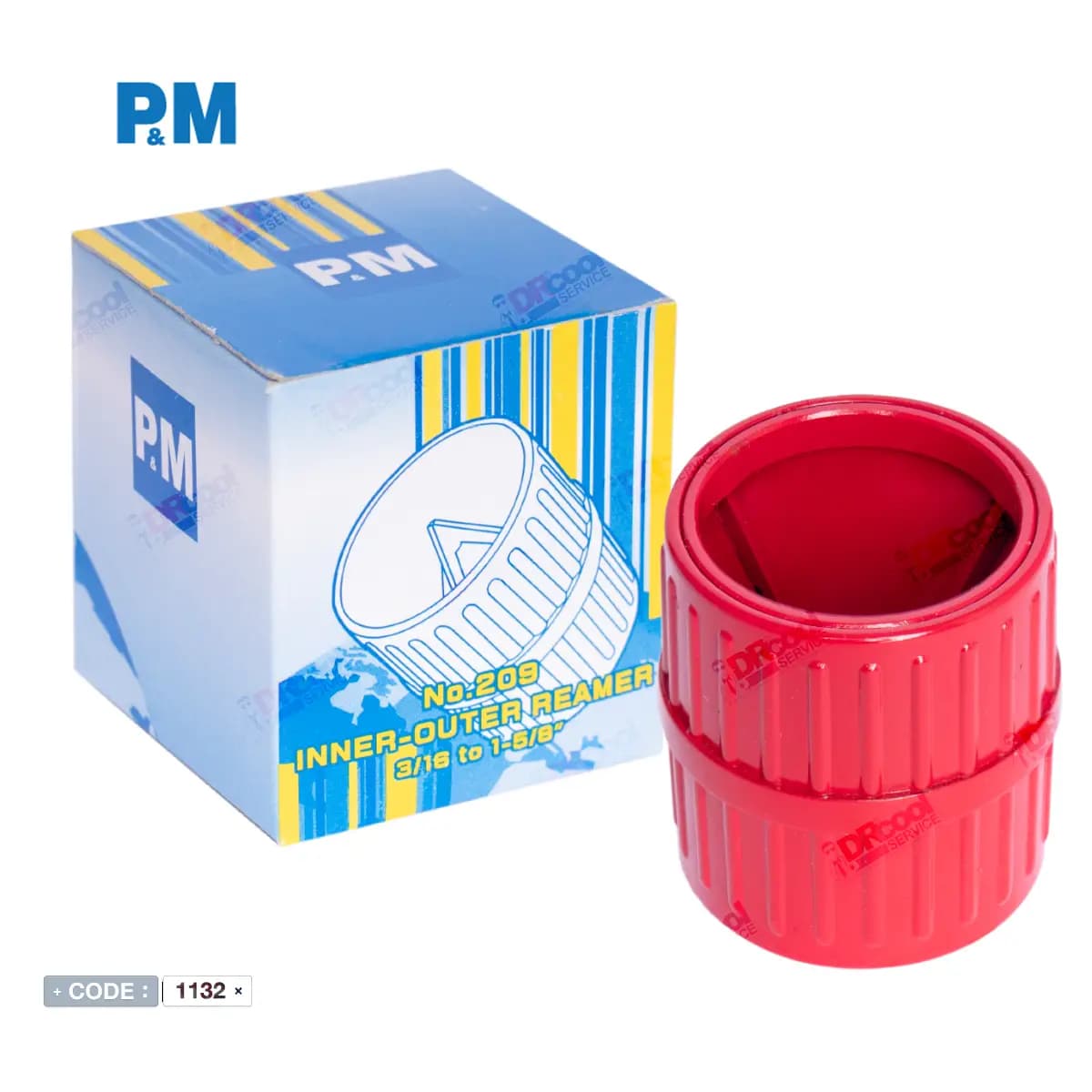 برقو و پلیسه گیر فلزی برندی P&M — تصویر ۲