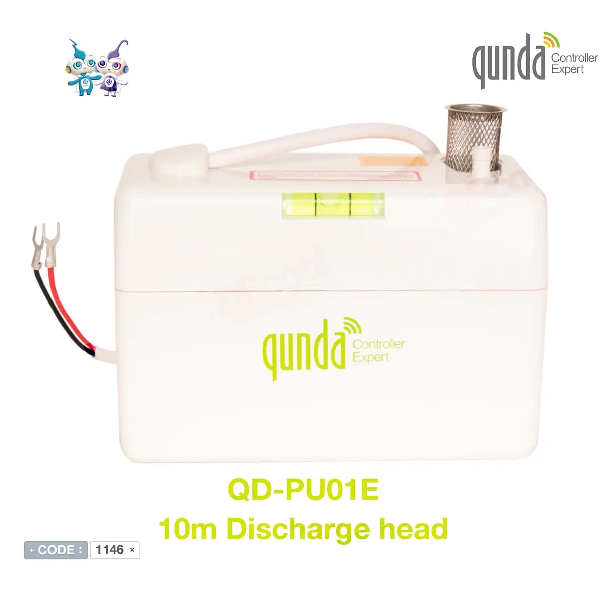 پمپ درین(تخلیه آب) کوندا مدل QD-PU01E