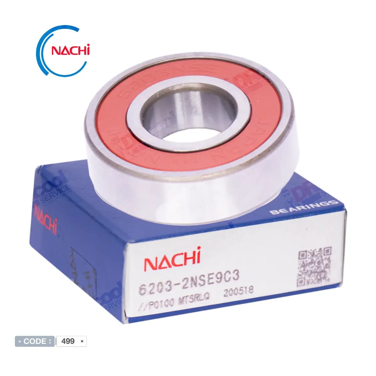 بلبرینگ ناچی NACHI سری 6203 — تصویر ۵