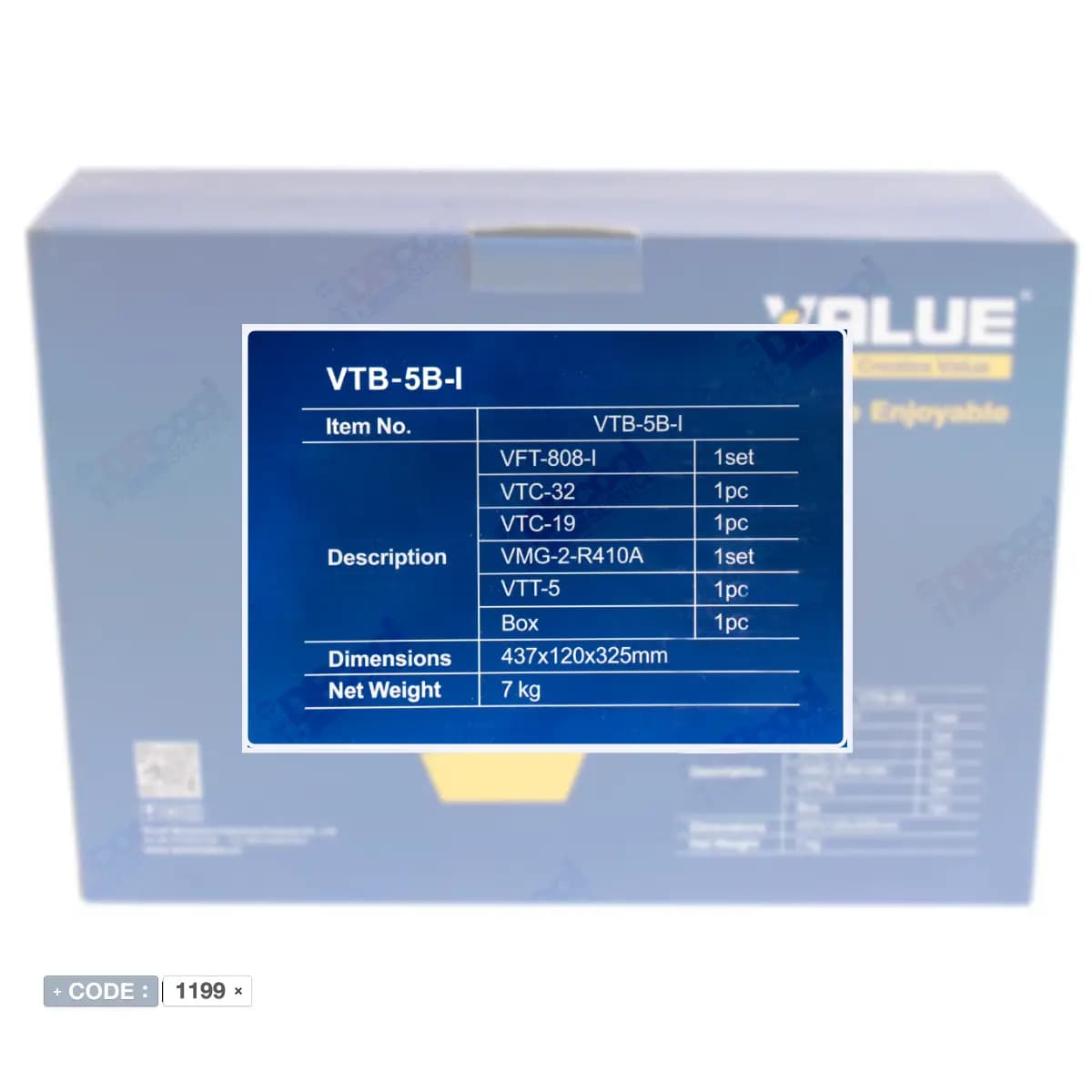 کیف ابزار والوو مدل VTB-5B-I — تصویر ۱۲