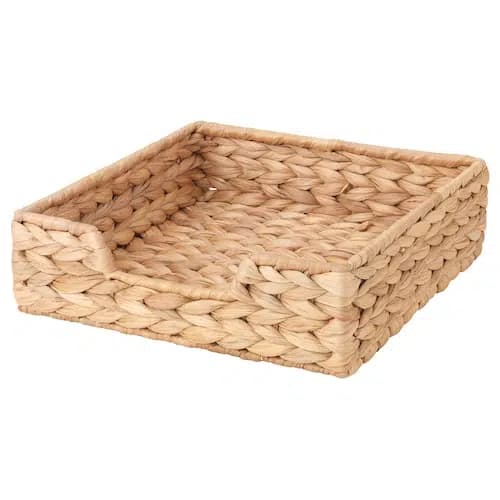 جا دستمالی حصیری ایکیا CISSAN سایز 23×23