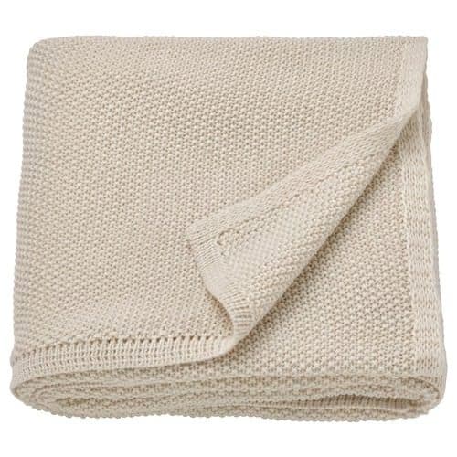 شال مبل ایکیا HUMLEMOTT استخوانی سایز 130×170