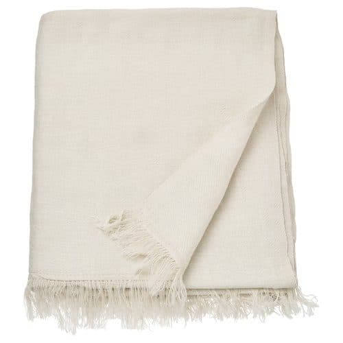 شال مبل ایکیا DYTAG سفید استخوانی سایز 130×170