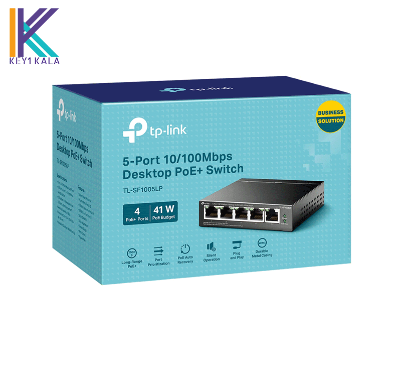 سوئیچ شبکه تی پی-لینک 5 پورت TL-SF1005LP — تصویر ۵