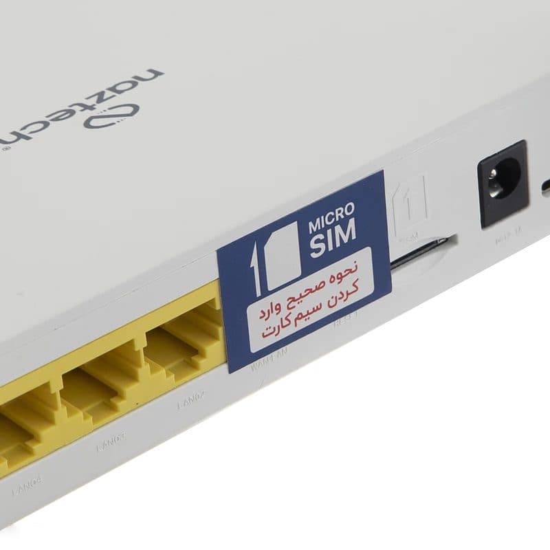 مودم 4G LTE نزتک مدل NZT-77DX + گارانتی — تصویر ۸