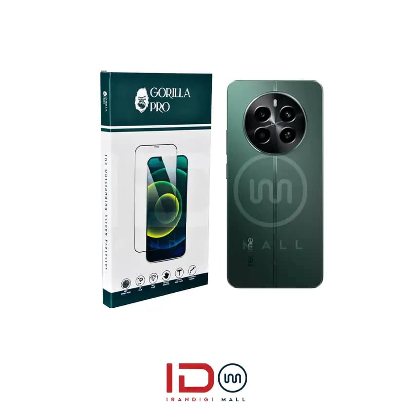 گلس و محافظ هیدروژلی (شفاف) بدنه گوشی ریلمی مدل REALME 12