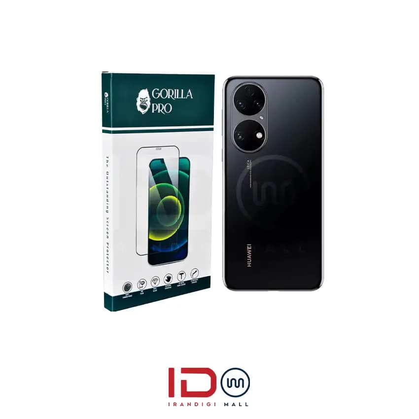 گلس و محافظ هیدروژلی (شفاف) بدنه گوشی هواوی مدل Huawei P50