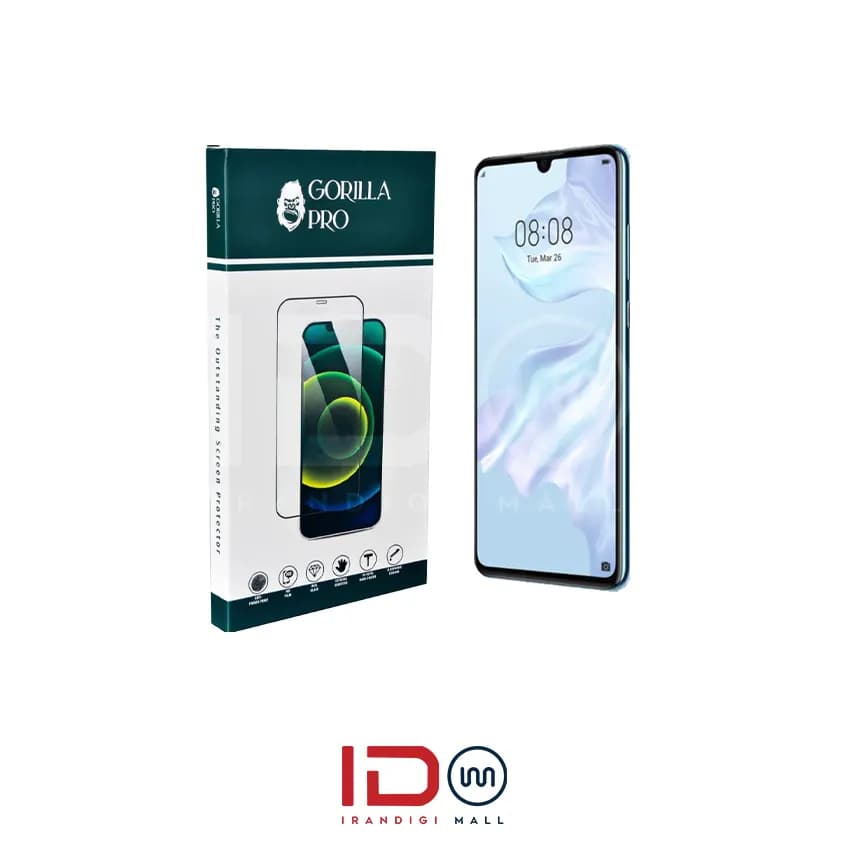 گلس و محافظ هیدروژلی (شفاف) نمایشگر گوشی هواوی مدل Huawei P30