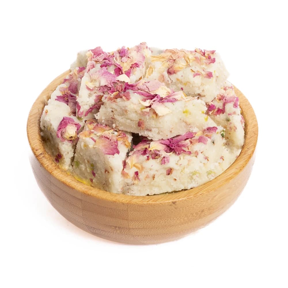 شیرینی لوز گل سرخ یزد — تصویر ۵