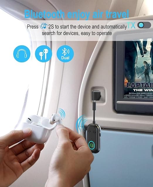 گیرنده و فرستنده بلوتوث Bluetooth Transmitter Receiver Bluetooth 5.3 — تصویر ۸
