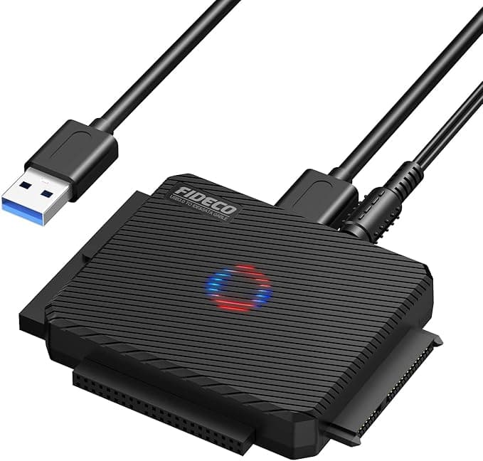 تبدیل FIDECO USB 3.0 to SATA or IDE Adapter S3G-PL03 — تصویر ۹