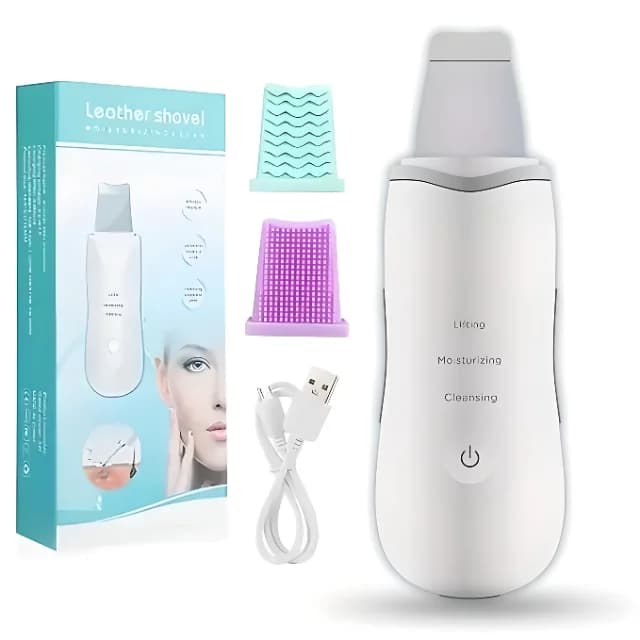 پک فیشیال 3 عددی میکرودرم + اتو صورت + ماساژور صورت — تصویر ۸