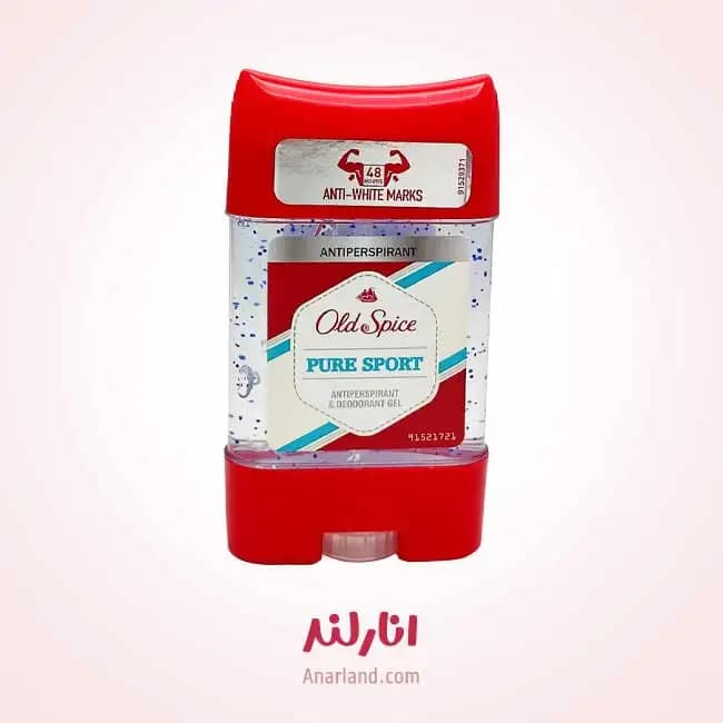 مام ژلی مردانه الد اسپایس مدل Pure Sport حجم 70 میلی لیتر — تصویر ۳