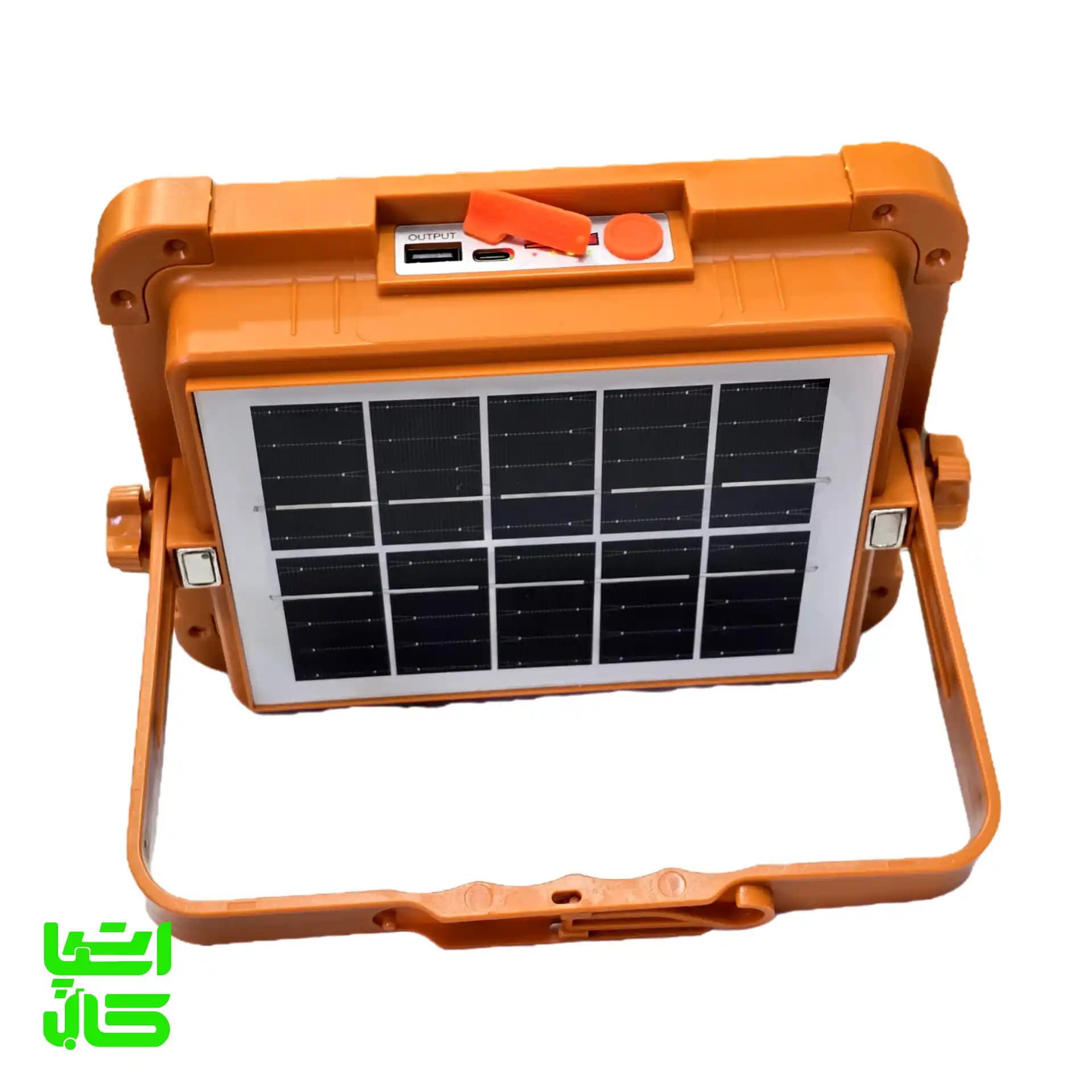 پروژکتور خورشیدی شارژی مدل Solar LED Camping Light HITAM — تصویر ۹