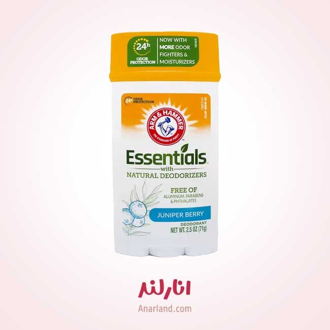 مام ژله ای آرم اند هامر مدل Essentials رایحه جونیپر بری حجم 71 گرم — تصویر ۳