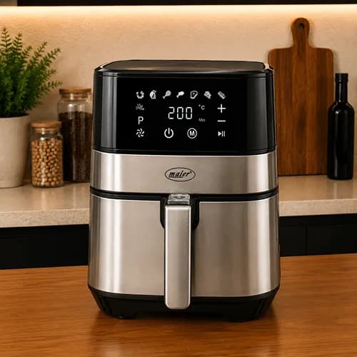 سرخ کن بدون روغن مایر مدل MR-978 ظرفیت ۵.۵ لیتری — تصویر ۲