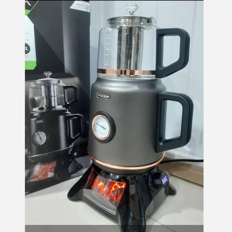 چای ساز برقی مودکس مدل TCS8010 طرح شومینه ای — تصویر ۴