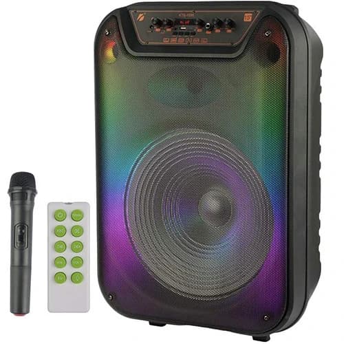 اسپیکر بلوتوثی جی وی سی مدل XS-N518PB قابل حمل — تصویر ۲