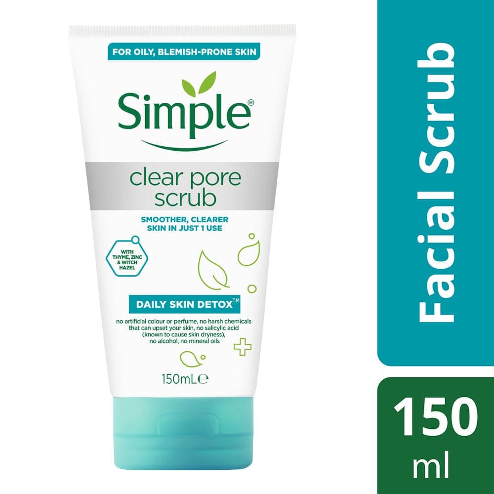 اسکراب پوست چرب سیمپل clear pore — تصویر ۳