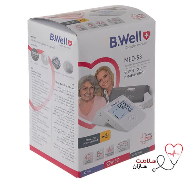 فشارسنج بازویی بی ول MED-53 ad با آداپتور