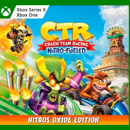 بازی Crash Team Racing Nitro Fueled Nitros Oxide ایکس باکس XBOX