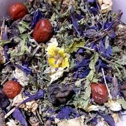 دمنوش چهل گیاه 50 گرم مناسب آسم .سرما خوردگی شدید .عفونت گلو — تصویر ۳