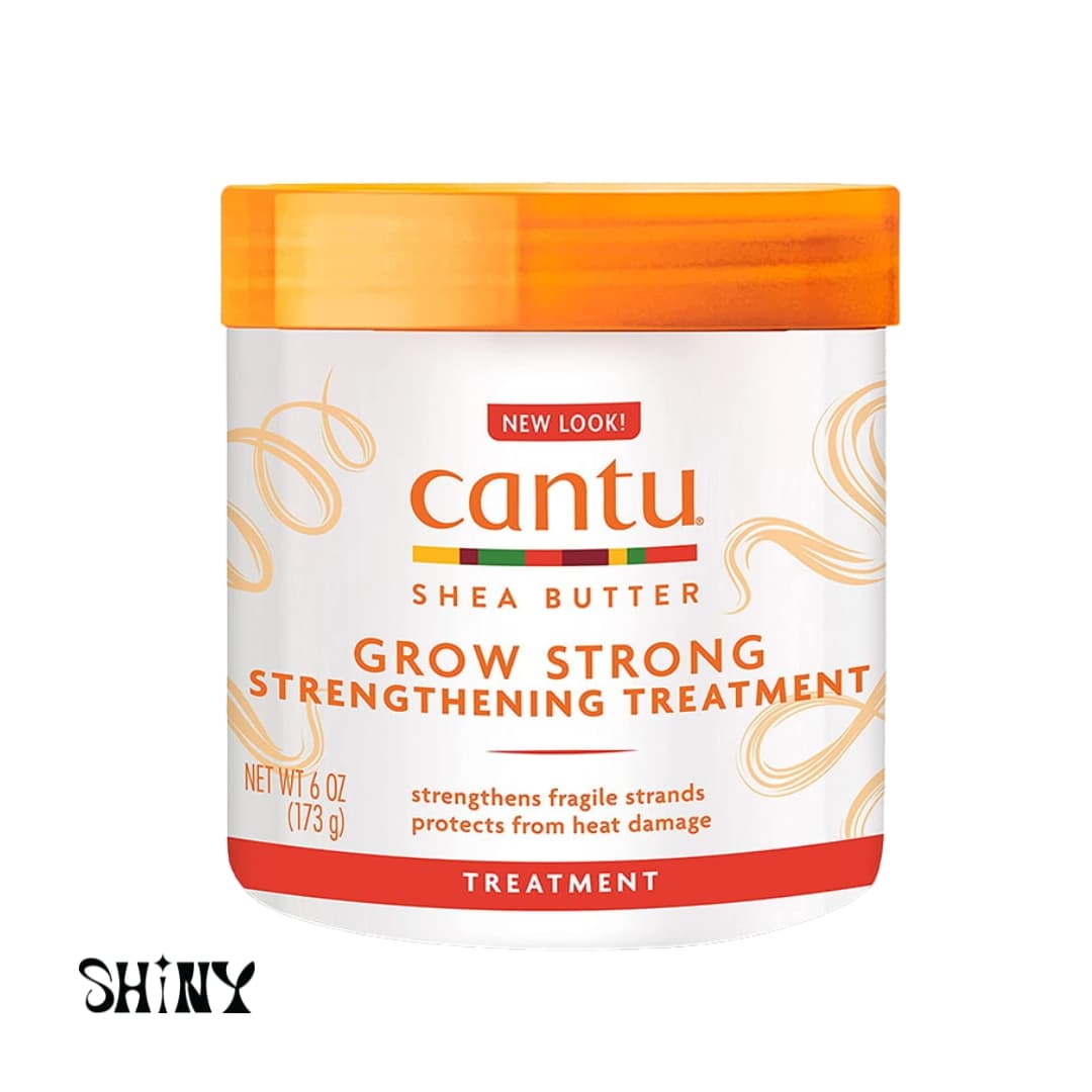 کرم ضخیم کننده ساقه مو و ضدحرارت کنتو Cantu Shea Butter Grow Strong Strengthening Treatment