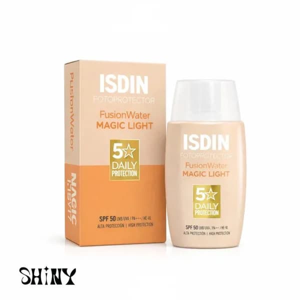 ضدآفتاب رنگی فیوژن واتر ایزدین SPF50 | رنگ لایت و برنز — تصویر ۸
