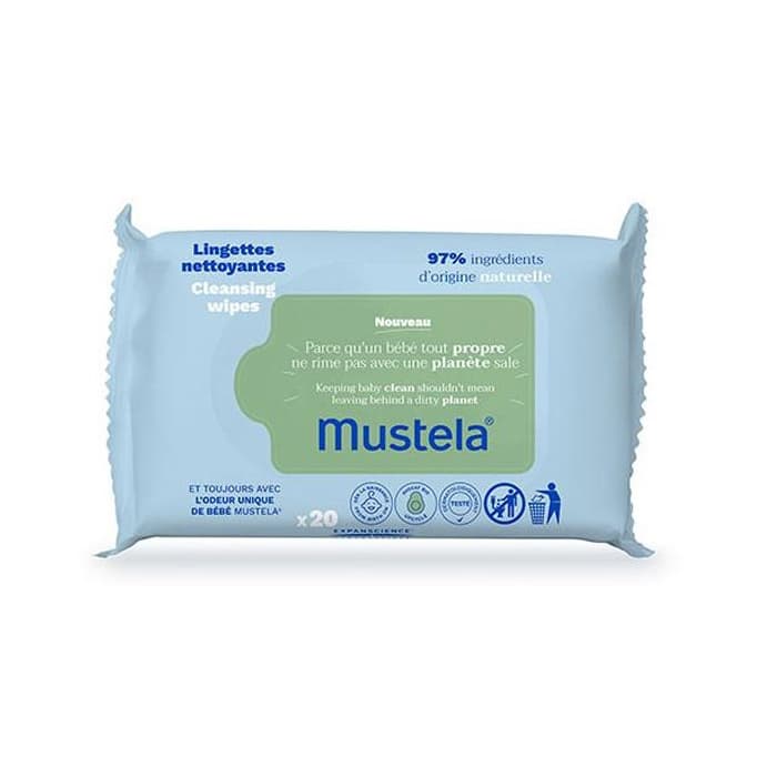 دستمال مرطوب 20 عددی Mustela موستلا (اورجینال)