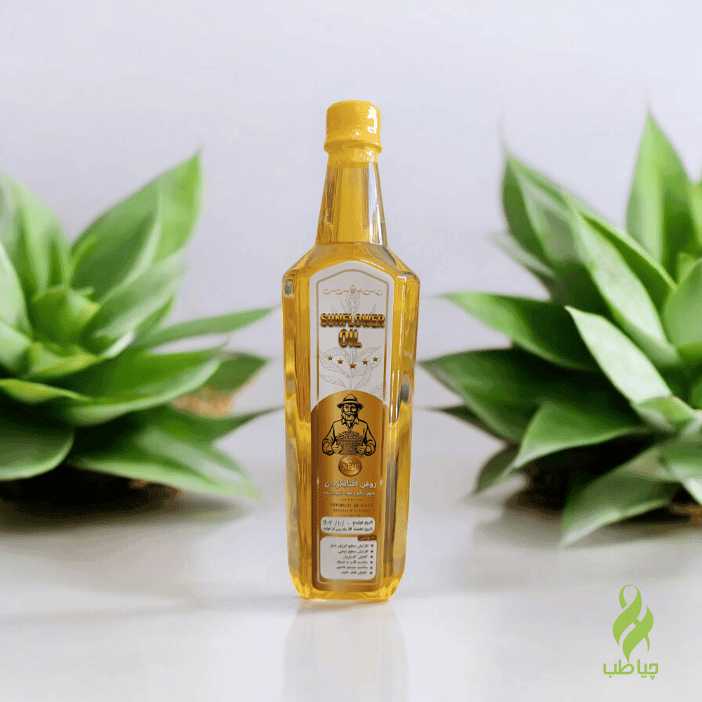 روغن آفتاب گردان اصل و ارگانیک(یک لیتری)